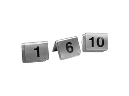 Numeros de tables inox