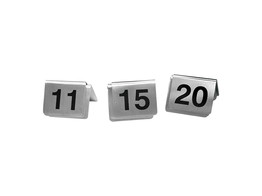 Numeros de tables inox