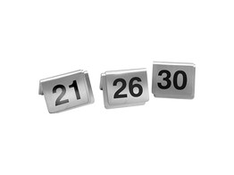 Numeros de tables inox