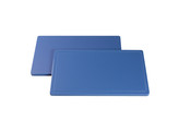 SNIJBLAD BLAUW MET GEUL 40X25X2CM