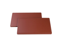 SNIJBLAD BRUIN MET GEUL 40X25X2CM