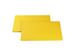 SNIJBLAD GEEL MET GEUL 53X32.5X2CM