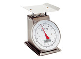 WEEGSCHAAL RVS VLAK 4 KG