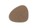 Glassmat Curve Nupo Brown 11X13CM