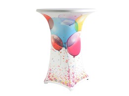 STATAFELHOES FEESTBALLON DIA 80-85 CM