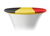 Topcover drapeau Belge