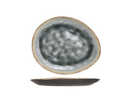 Laguna Blue grey bord ovaal