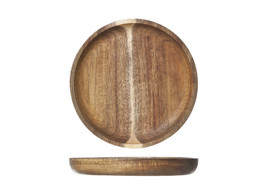BORD HOUT ROND DIA 15CM