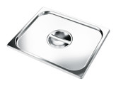 Deksel GN 2/3 inox zonder lepeluitsparing