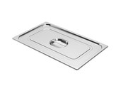 Deksel inox GN 1/3 zonder lepeluitsparing