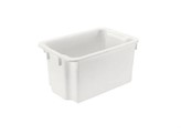 Bac plastique blanc 50 L.