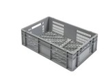 BAC A VERRES PERFORE 600X400XH200MM