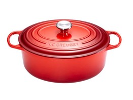 BRAADPAN OVAAL KERSENROOD 33CM