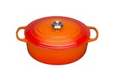 BRAADPAN OVAAL ORANJE 33CM