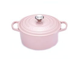 COCOTTE RONDE DIA 24CM SHELL PINK