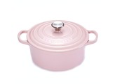 BRAADPAN ROND DIA 24CM SHELL PINK