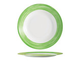 BRUSH GREEN ASSIETTE PLATE 25.5CM