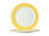 BRUSH YELLOW PLAT BORD 23.5CM