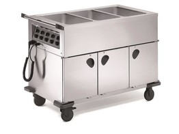 Chariot de distribution de repas ferme SAG 3