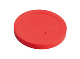 COUVERCLE SILICONE ROND ROUGE DIA 130MM