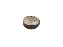 COUPELLE NOIX DE COCO GOUTTES NACRE
