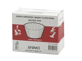 Filtres papier corbeille Animo 90/250