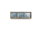 NOVA BLUE SERVEERSCHAAL 3 VAKS 24X8CM