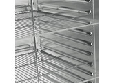 FRIGO INOX 2 DEUREN 1400 LITER GN 2/1 OP WIELEN