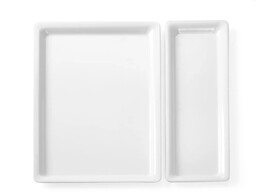 GASTRONORM TRAY GN 1/1 H 2CM MELAMINE MET RAND