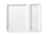 GASTRONORM TRAY GN 1/1 H 2CM MELAMINE MET RAND