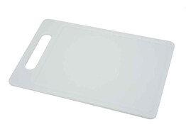 FRESCO SNIJPLANK WIT MET SAPGEUL PP 38X26X0.75CM