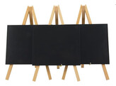 MINI CHEVALET TABLEAU NOIR HETRE SET 3 PCS
