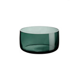 AJANA BOWL GREEN GLASS DIA 21.5 X H 11CM