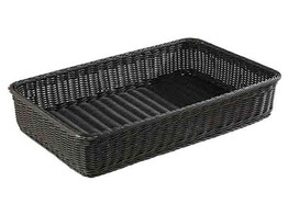 MAND POLYPROP BLACK GN 1/1 H 10CM