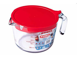 MAATBEKER GLAS 1L MET DEKSEL