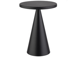 TABLE LAMP CONE BLACK DIA 13XH18CM