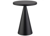 TABLE LAMP CONE BLACK DIA 13XH18CM