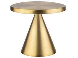 TABLE LAMP CONE MINI GOLD DIA 13XH11.5CM