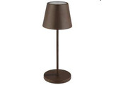 TABLE LAMP MERLE RUST DIA 11X H30.5CM