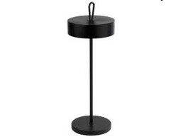 TABLE LAMP CLEO BLACK DIA 12XH 35CM