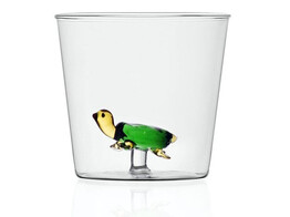 ANIMAL FARM GREEN TURTLE TUMBLER 8.5XH8CM 35CL