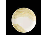 CHURCHILL EVOLVE TIDE GOLD COUPE PLATE DIA 16.5CM