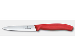 COUTEAU DE CUISINE SWISS CLASSIC 10CM ROUGE