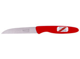 COUTEAU INOX/MANCHE PLASTIQUE 5357 ROUGE