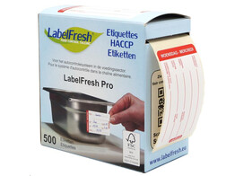 LABELFRESH LABELS PRO WOENSDAG / MERCREDI 500PCS 70X45MM