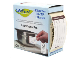 LABELFRESH LABELS PRO DONDERDAG / JEUDI 500PCS 70X45MM