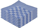 KEUKENHANDDOEK MINEUR BLAUW 65X65CM SET 6 STUKS