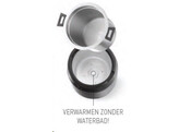 SOEPKETEL ZWART ZONDER WATER - 10 LITER