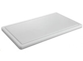 PLANCHE A DECOUPER AVEC RAINURE BLANC 40X25X2CM