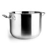 GARINOX GASTRO KOOKPOT MIDDELHOOG MET DEKSEL DIA20 X H13CM INDUCTIE